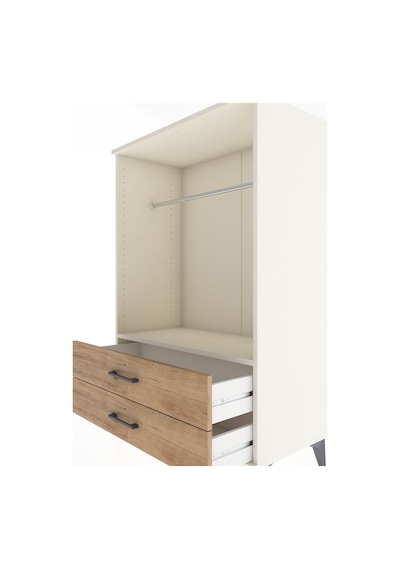 Hyperion Dolap Tek Raflı 2 Çekmeceli Tek Askılı 88x44x134 Ayt... Aytaşı