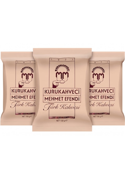 Kurukahveci Mehmet Efendi Türk Kahvesi 3 x 100 G