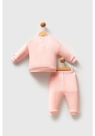 U.S. Polo Assn. Kız Bebek Pembe Takım Usb2738-c-v2 Pembe