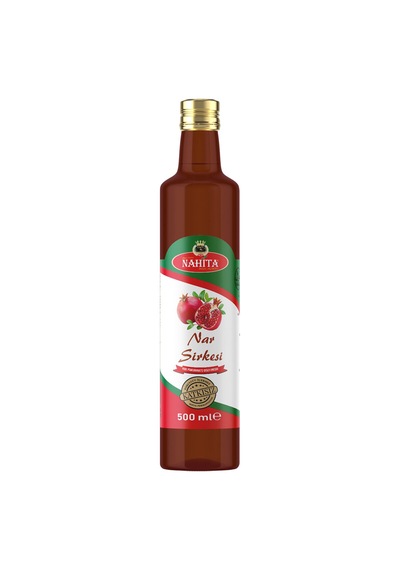 Nahita Nar Sirkesi 500 Ml Doğal Fermente Katkısız Nar Sirkesi Cam Şişe