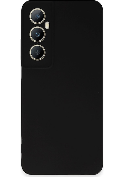 Gld-spt- Newface Realme C65 Kılıf First Silikon - Siyah