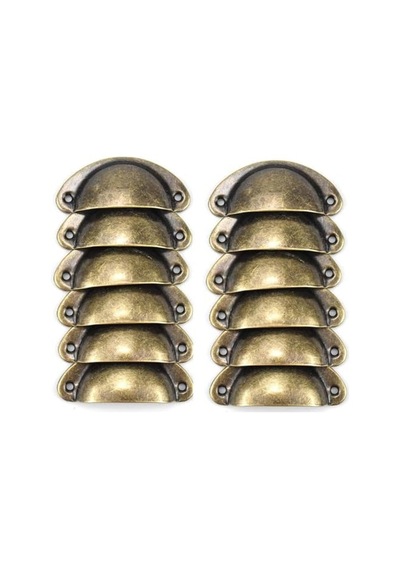 Xspring Vintage Dolap Kulpu, 12 Adet Dayanıklı Ve Sağlam Dolaplar Ve Çekmeceler İçin Bronz Vintaj Mobilya Kapı Çekmece Kolu, Raflar Ve Gardırop İçin Vida İle Birlikte Açık Kahverengi Xspring Vintage Dolap Kulpu, 12 Adet Dayanıklı Ve Sağlam Dolaplar Ve Çekmeceler İçin Bronz Vintaj Mobilya Kapı Çekmece Kolu, Raflar Ve Gardırop İçin Vida İle Birlikte Açık Kahverengi