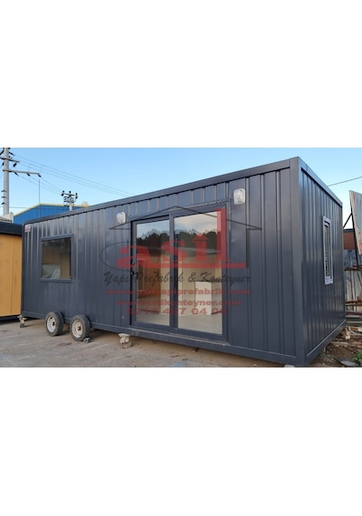 21 M² 1+1 Dış Dkp Sac,iç Betopan, Römorklu Konteyner