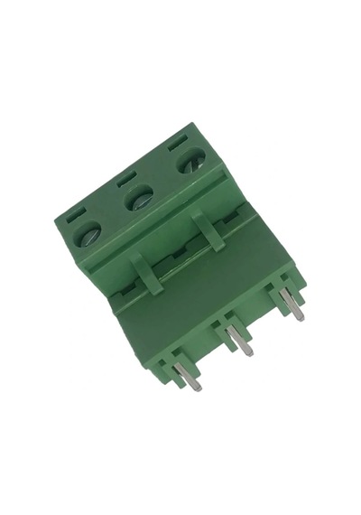 3 Pin 7.62mm Geçmeli 90c Takım Klemens