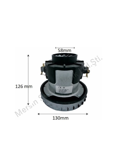 Artiko Gs8222 Vestel Fırtına Süpürgeye Uyumlu Elektrikli Süpürge Motoru 1400w 230v