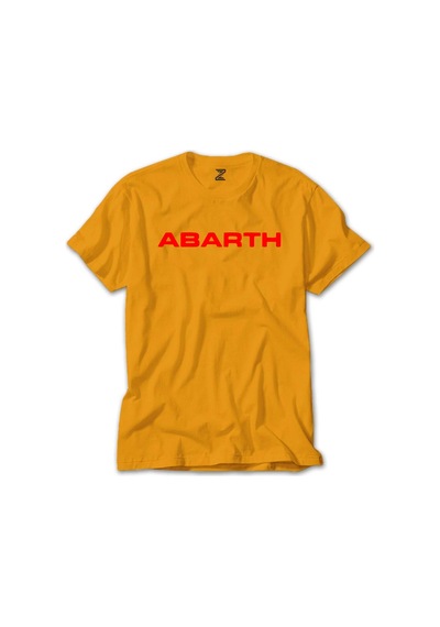 Abarth Text Line Yeşil Tişört