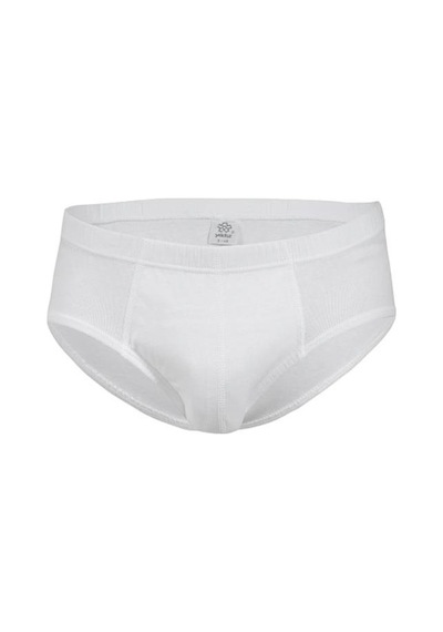 3 Adet Yıldız Erkek Pamuklu Ribana Slip Külot 07e Beyaz