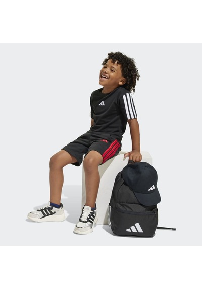 Adidas Je0317 Lk 3s Tee 160 Çocuk Tişört Siyah