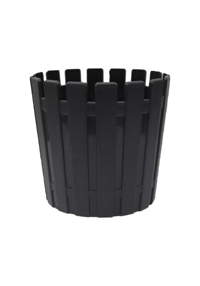 Poliwork Saksı Akasya 14 cm Antrasit 13,5x12.5 1 lt
