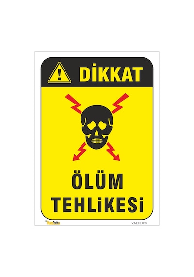 Ölüm Tehlikesi - Isg Levhası (512040610)