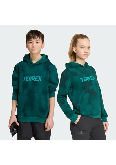 Adidas Kf1214 K Mt Aop Log Hd Unisex Çocuk Sweatshirt Çok Renkli