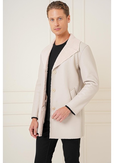 Efor Ka 090 Slim Fit Taş Spor Kaban Taş