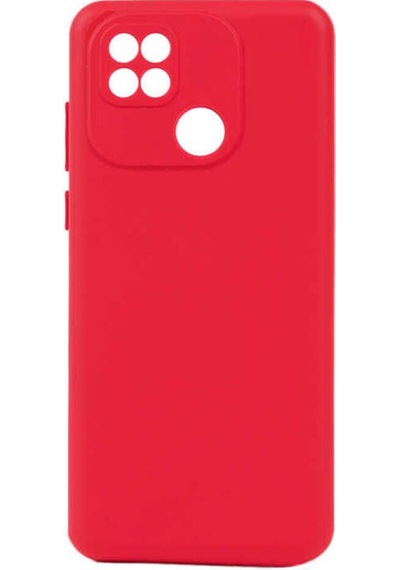 Xiaomi Redmi 10 2022 Kılıf Zore Biye Silikon Kırmızı