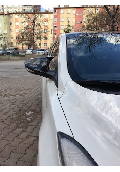 Hyundai Elantra 2011-2016 Batman Yarasa Ayna Kapağı Piano Black A