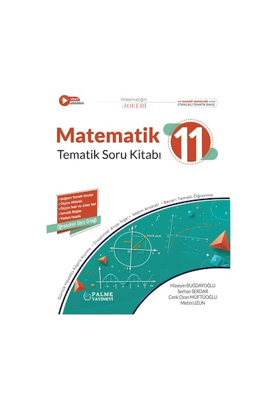 Palme 11.sınıf Joker Matematik Soru Kitabı Tematik