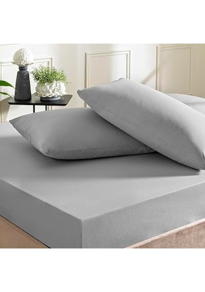 Color Dreams Çift Kişilik Fitted Çarşaf Seti Antrasit 0