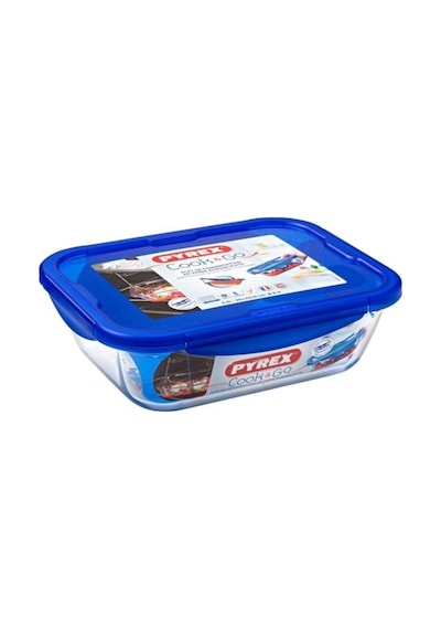 Pyrex Dikdörtgen Kapaklı Saklama Kabı 3.3 Lt