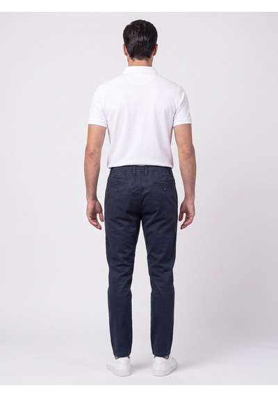 Lacivert Belden Bağlamalı Dynamic Fit Erkek Jogger Pantolon Laci