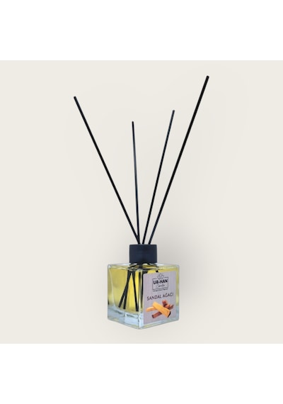 Sandal Ağacı Bambu Çubuklu Oda Kokusu 100 Ml Cam Şişe