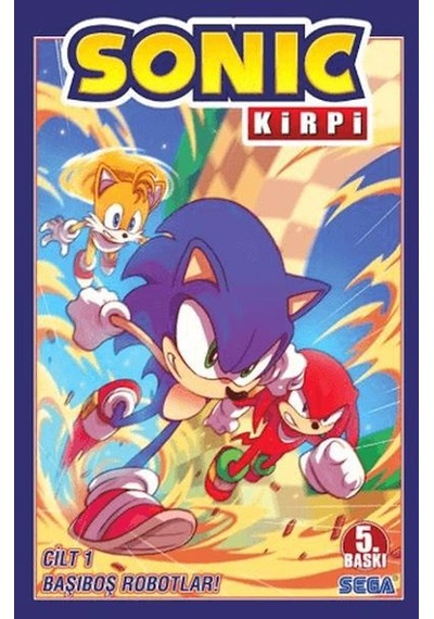 Kirpi Sonic Cilt 1 - Başıboş Robotlar - Aıaı-898307