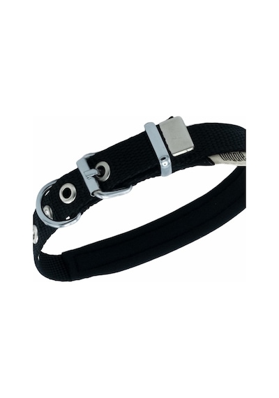 Doggie Konfor Dokuma Boyun Tasması Siyah 1.5 x 25-30 CM