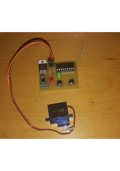 Pic16F628A İle Servo Motor Kontrol Devresi