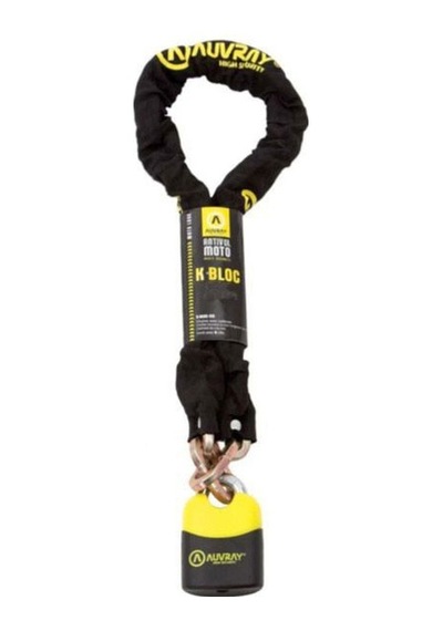 Auvray K-Bloc 150 Cm Güçlendirilmiş Çelik Zincir Kilit