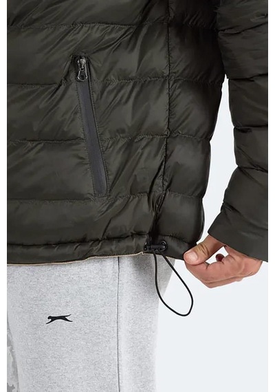 Slazenger Brelıs Erkek Çift Taraflı Bej Haki Mont & Kaban Slazenger Brelıs Erkek Çift Taraflı Bej Haki Mont & Kaban