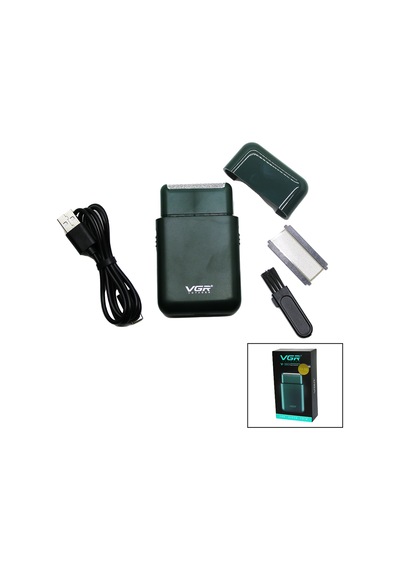 Seyahat Tipi 2ın1 Sıfır Sakal - Çizim Traş Makinesi Usb Şarjlı V-390 4801