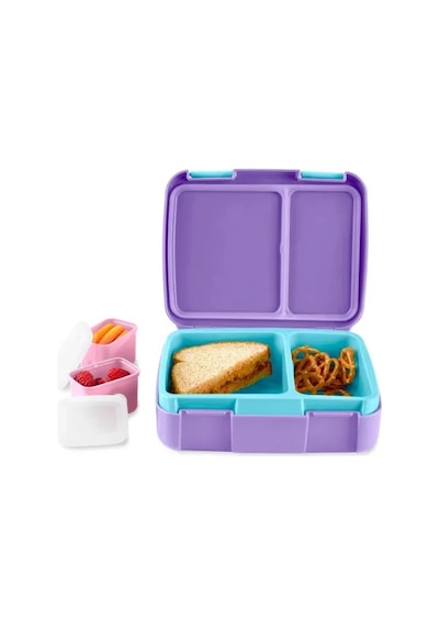 Skip Hop Spark Style Bento Beslenme Kutusu Narwhal Şeffaf