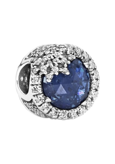 Nur Silver Mavi Taşlı Gümüş Charm Nur-bl01778