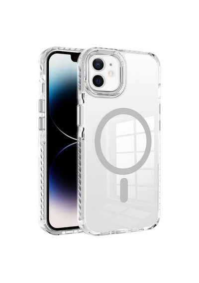 Apple Uyumlu iPhone 11 Kılıf Magsafe Şarj Özellikli Airbagli Takılabilir Askı Aparatlı Kapak