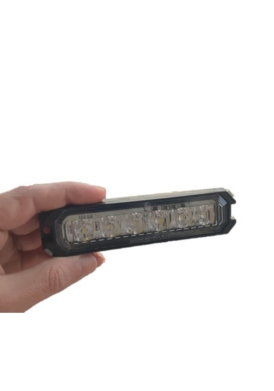 2 Adet 6 Ledli Beyaz-Beyaz Scooter Motosiklet Dorse Lambası 12-24 Volt