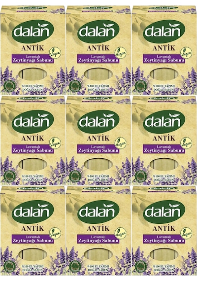 Dalan Antik Lavantalı Zeytinyağı Sabunu 9 x 900 G
