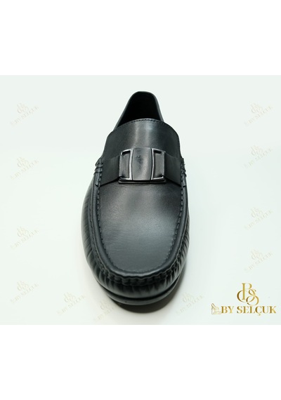 Loafer Analin Deri Siyah