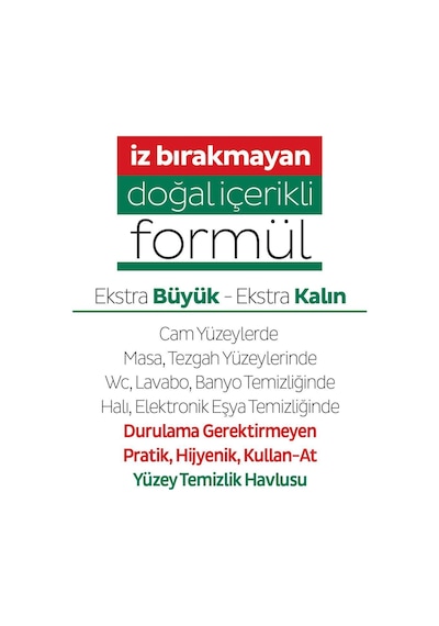 Sleepy Easy Clean Yüzey Temizlik Havlusu&Mendili 12X50 (600 Yaprak)
