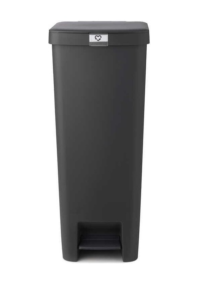 Brabantıa Stepup Koyu Gri Plastik Pedallı Çöp Kutusu 40l Koyu Gri
