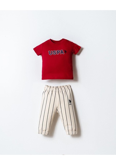 U.S. Polo Assn. U.s. Polo Assn Erkek Bebek 3 Lü Takım Kırmızı-2254 Kırmızı