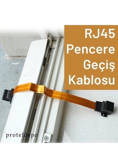 Irenis Rj45 Ethernet Pencere Geçiş Kablosu 10 Mbps