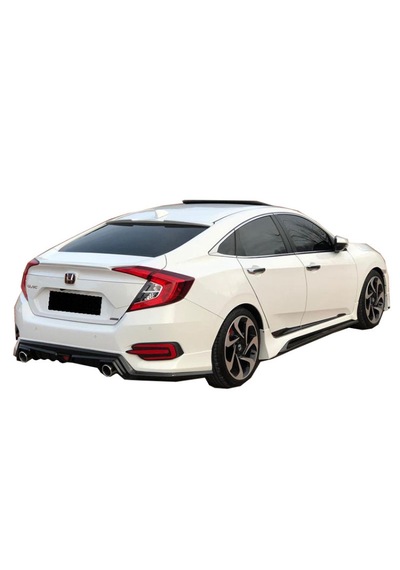 Honda Civic Fc5 Mügen 2015 - 2022 Arka Ek Plastik Boyasız