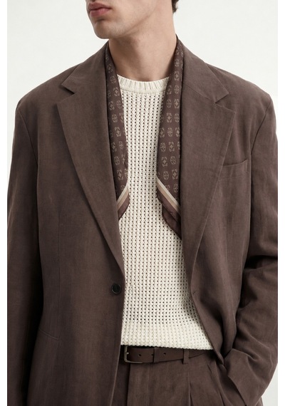 Antioch Modal Karışımlı Relaxed Blazer Ceket Kahve