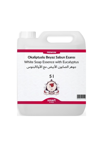 Premium Okaliptuslu Beyaz Sabun Esansı 5 Litre Diğer