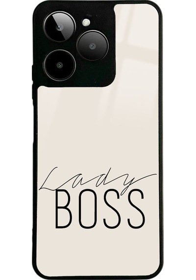 Gm Era 30 Lady Boss Tasarımlı Glossy Telefon Kılıfı Siyah