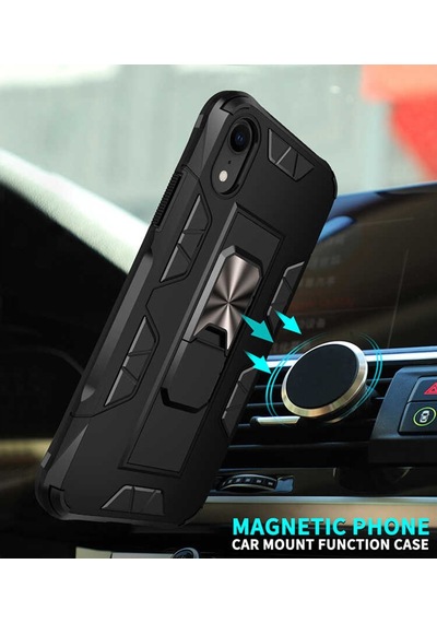 Apple Uyumlu iPhone XR 6.1 Kılıf Wolverine Armour Case