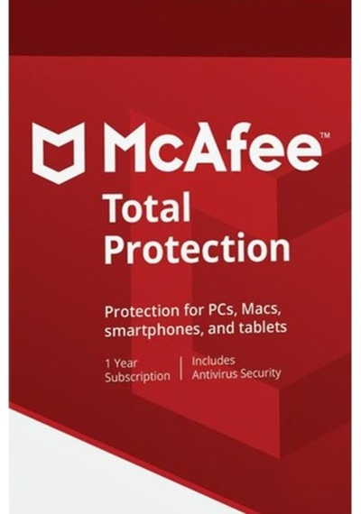 Mcafee Total Protectıon 1 Yıl 1 Cihaz Onlıne Teslım (455406296) - Online