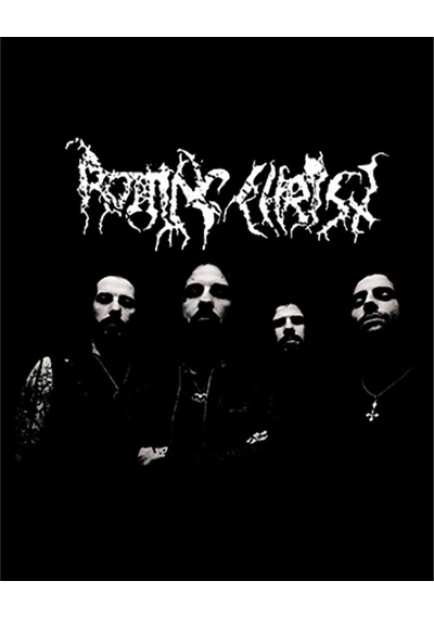 Zepplin Giyim Rotting Christ Grup Büyük Sırt Patch Yama Siyah