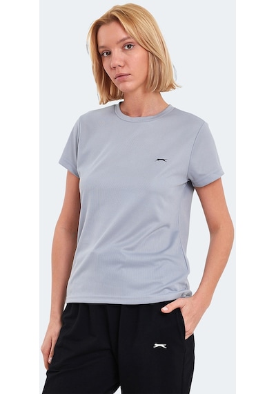 Slazenger RACING Kadın  Açık Gri Tişört