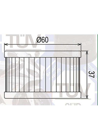 Sunwa Yağ Filtresi Mf-137 Suzukı Dr 500 600 650 750 800 S40 Boule