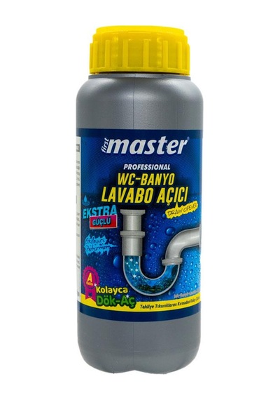Master 500791 Dök Aç Wc Banyo Lavabo Açıcı 1000 Gr
