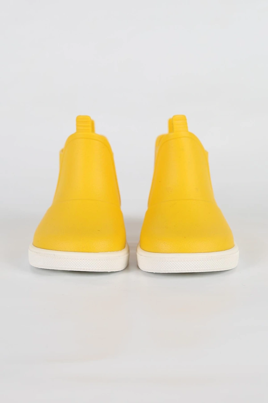 Boatilus Baby Beatly-b Çocuk Yellow/white Yağmur Çizmesi Sarı